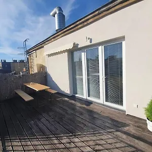 Beauty On The Rooftop With Ac And Rooftop Terrace Budapest